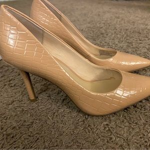 New, Katy Perry collections pumps. Sissy croc heels. Size 5 1/2